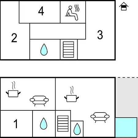 Apartment Cozy In With Sauna *